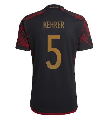 Tyskland Thilo Kehrer #5 Udebanetrøje VM 2022 Kort ærmer